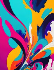 Abstract Colorful Artistic Wallpaper