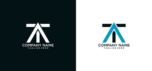 TA INITIAL LOGO DESIGN