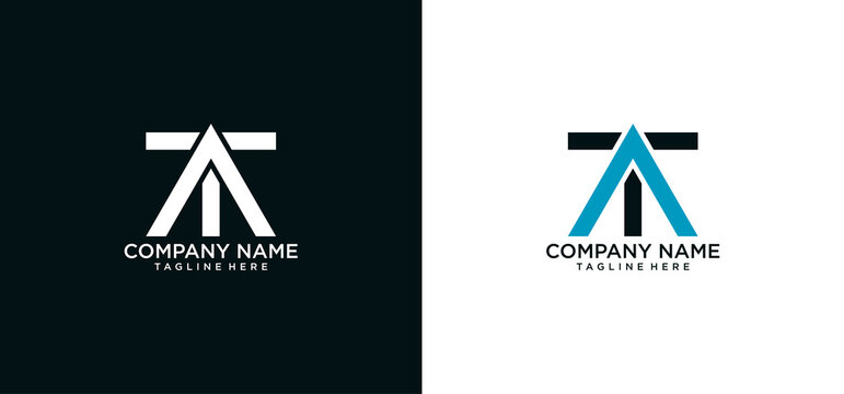 TA INITIAL LOGO DESIGN