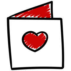 Hand Drawn Valentine Elements