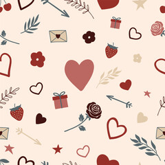 Valentine's Day Pattern Heart