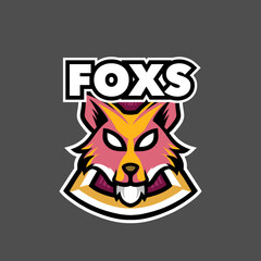 Fox mascot emblem symbol logo sport illustrated 