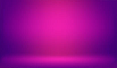 Empty purple studio room background. Vector illustration for your graphic design.