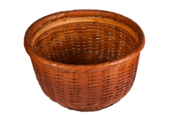 wicker basket où reed bamboo craft vase for decoration