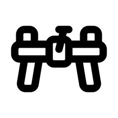 Obraz premium Work Bench Line UI Icon