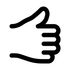 Thumb Up Line UI Icon
