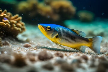 Realistic close-up photos of small wildlife in the forest made by AI