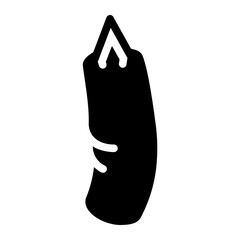 punching bag Solid icon