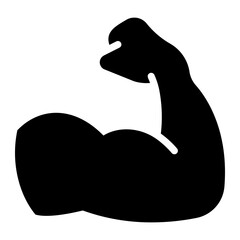 arm Solid icon