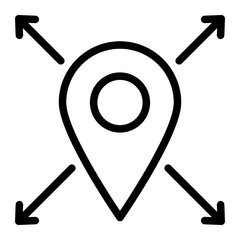 mobility line icon