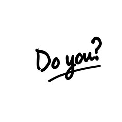 Hand drawn lettering sign 