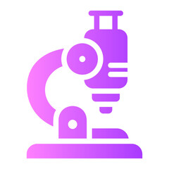 microscope Gradient icon