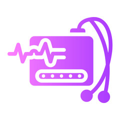 ecg Gradient icon