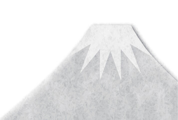 富士山　和柄　年賀状　背景 - obrazy, fototapety, plakaty