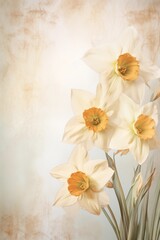Spring Daffodil Background 