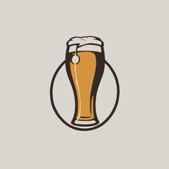 Minimalist Beer Logo Design Very Cool Concept 