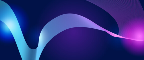 Purple violet and blue vector tech line modern abstract background. Suit for poster, banner, brochure, corporate, website