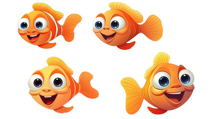 Fish Cartoon Set