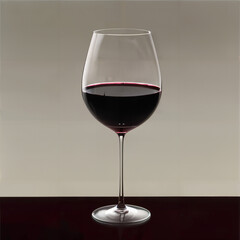 red wine in a glass