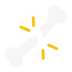 broken bone icon 
