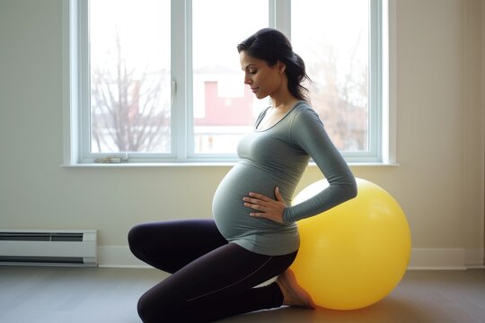 Detailing seated torso twists for flexibility. workout for pregnancy