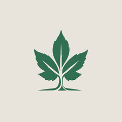 Leaf Logo Design Very Cool Concept 