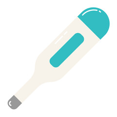 Illustration of Thermometer Vector Design