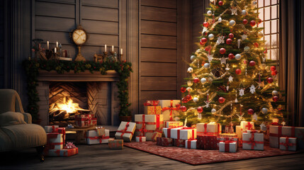 Fototapeta premium Christmas decoration 