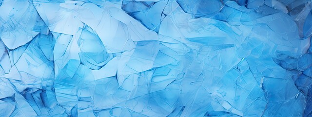 Abstract Ice Background.Blue Background