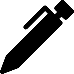 Ballpoint  Glyph Icon