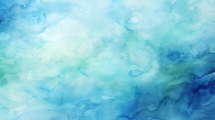 Fototapeta na wymiar abstract blue grunge watercolor texture background