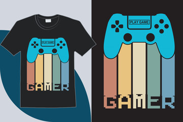 gaming, sports, cooking, and funny mockup t-shirt design