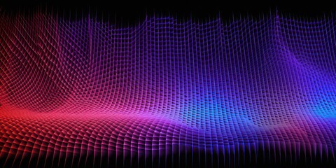 Abstract pixel waveform grid , technology