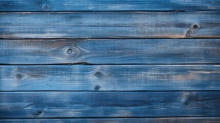 Vintage Blue Wooden Texture Background
