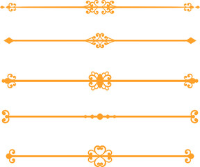 Vector set line border