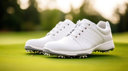 beautiful sports golf shoes