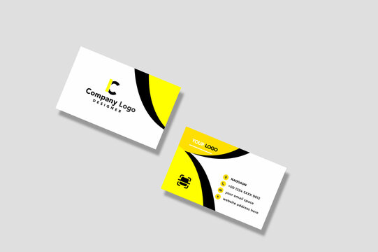 creative modern name card and business card