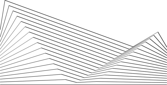 simple abstract art lines background perspective