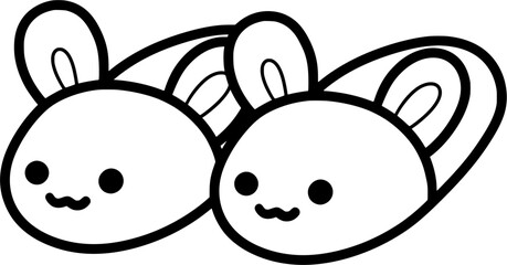 Obraz premium shoes outline