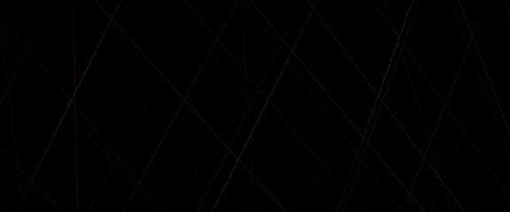 Vector abstract black with gold lines, triangles background modern design, dark background of intersecting lines in gold colors.