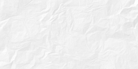Abstract White wave paper crumpled texture. white fabric textured crumpled white paper background. panorama white paper texture background, crumpled pattern texture background.