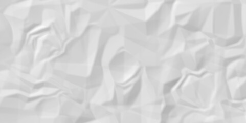 Abstract White wave paper crumpled texture. white fabric textured crumpled white paper background. panorama white paper texture background, crumpled pattern texture background.