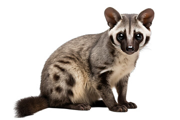 civet cat, transparent background