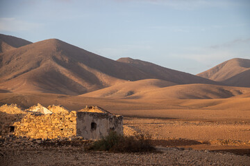 Geisterstadt La Florida auf der Kanareninsel Fuerteventura