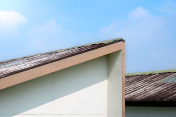 Residential houses in a housing area