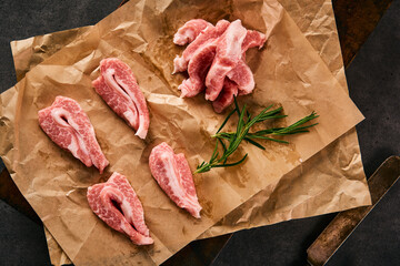 delicious meat on a plate