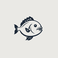 Fish Logo Design Very Cool Concept