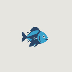 Fish Logo Design Very Cool Concept