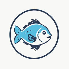 Fish Logo Design Very Cool Concept 