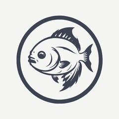 Fish Logo Design Very Cool Concept 